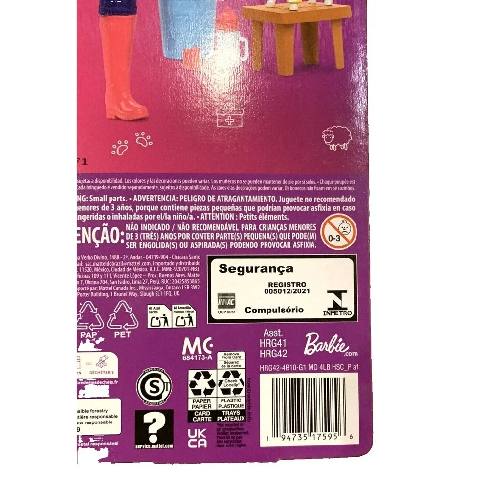 NEW Barbie You Can Be Anything: LIVESTOCK VETERINARIAN 11